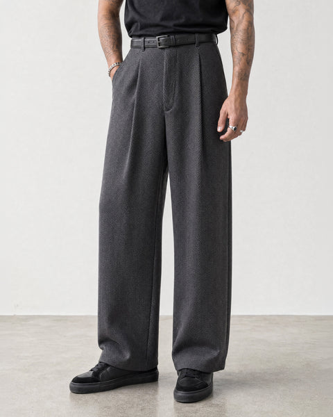Heringbone Grey