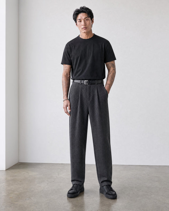 Heringbone Grey