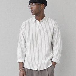 Striped Broken White