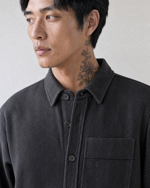 Heringbone Grey