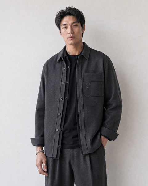 Heringbone Grey